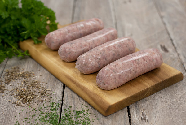 Pork and Leek - Specialty Jumbo Pork Sausages (pack of 6)